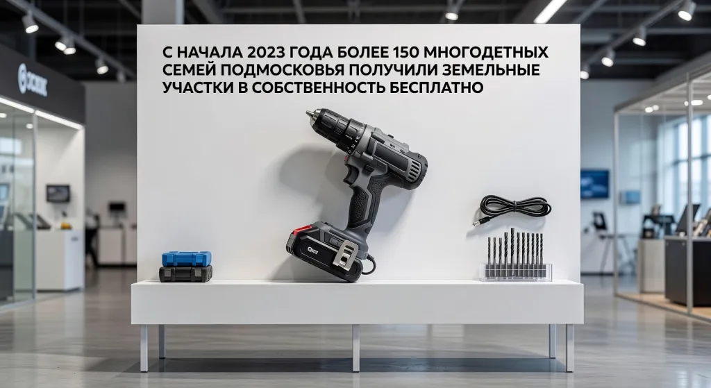 С начала 2023 года более 150 многодетных семей Подмосковья получили земельные участки в собственность бесплатно.