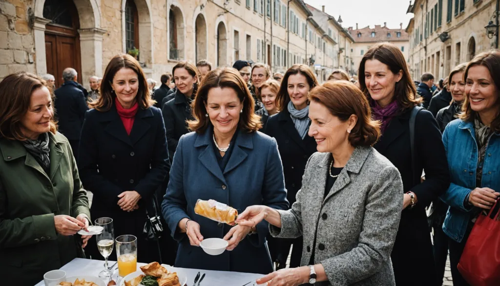 В честь Международного женского дня жителей Истры порадовали зажигательным выступлением в лесопарке «Соколиная гора».