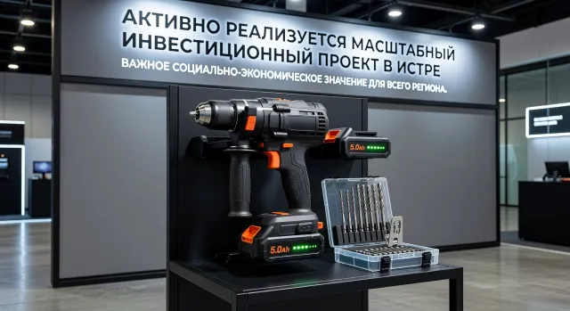 В Истре активно реализуется масштабный инвестиционный проект, имеющий важное социально-экономическое значение для всего региона.