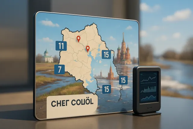 Снег сошёл в Клину, Дмитрове и Подмосковной