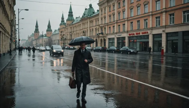 Ливни в Москве начнутся в начале апреля