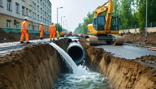 Из-за повреждения трубопровода без воды остались несколько отделений стационара